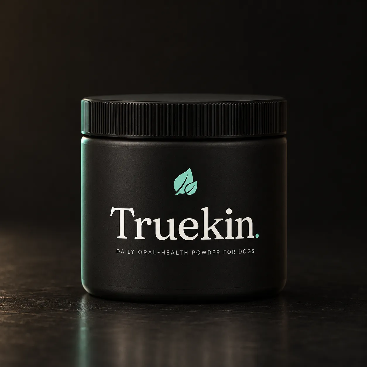 Truekin Daily Oral-Health Powder jar